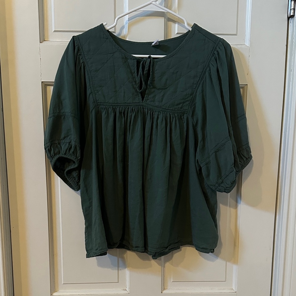 Old Navy Forest Green Women's Top